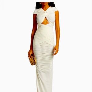 Ronny Kobo Cut Out Maxi Dress